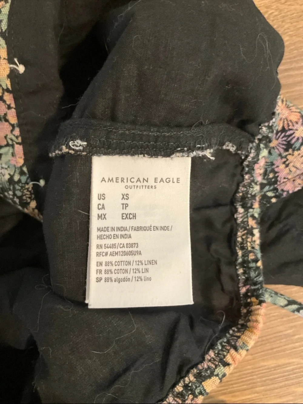 American Eagle cropped floral cami and mini skirt set, XS - Picture 8 of 13